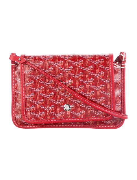 red goyard crossbody bag|Goyard bag price list.